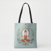 Atme Balance Sei Achtsamkeit Poster Tasche (Vorderseite)