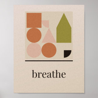 Atme Boho Terrakotta Sonnenbogen Wandkunst Poster