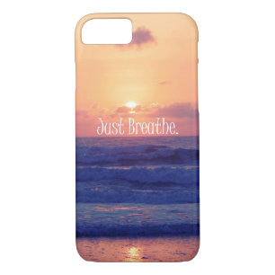 Atme einfach! Beach Ocean Sunset Case-Mate iPhone Hülle
