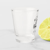 Atme einfach den Dandelion-Individuelle Name Schnapsglas (Links)