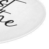 Atme einfach den Dandelion-Individuelle Name Schneidebrett (Ecke)