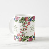 Atme einfach. Gott hat das im Griff Kaffeetasse (Vorderseite Links)