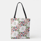 Atme einfach. Gott hat das im Griff. Tasche (Rückseite)