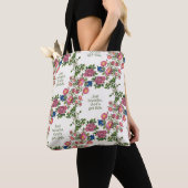 Atme einfach. Gott hat das im Griff. Tasche (Von Nahem)