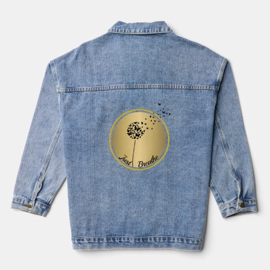 Atme einfach jeansjacke (Rückseite)