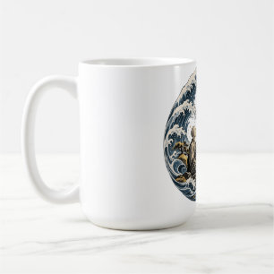 Atme Frieden ein, atme Angst aus Dhammapada Kaffee Kaffeetasse