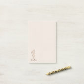 Atme-Minimal-Hasen-Post-it-Notes Post-it Klebezettel (Auf Schreibtisch)
