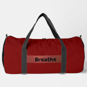 Atme Rote Duffle-Tasche - Minimalistische Sporttas Duffle Bag