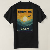 Atme ruhig T-Shirt (Design Rückseite)