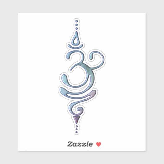 Atmen 1 aufkleber (Blatt)