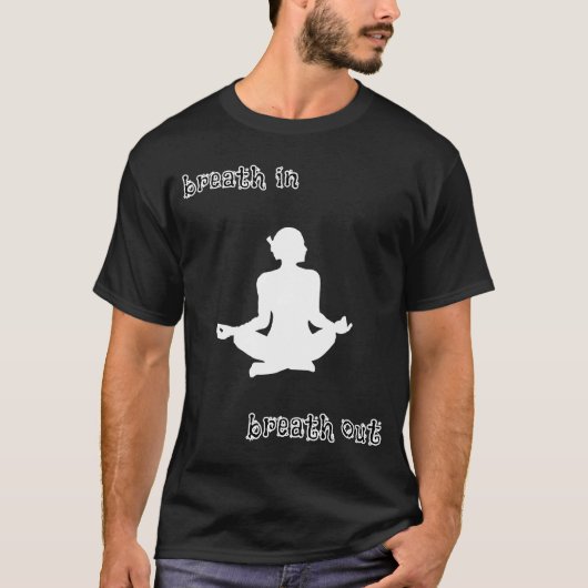 Atmen aus meditat T-Shirt (Vorderseite)