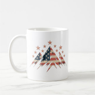 Atmen Berg Minimalistische Tasse - Ruhe Natur Desi