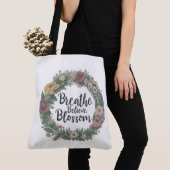 Atmen, glauben, Blossom Schultern Tasche (Von Nahem)
