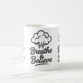 Atmen & Glauben Inspirationische Tasse - Motiviere (Mittel)