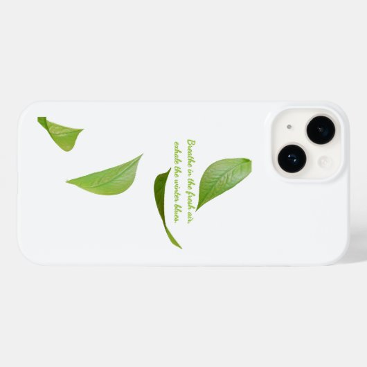 Atmen in der Freshness Case-Mate iPhone Hülle (Rückseite (Horizontal))