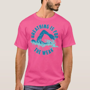 Atmen ist für die schwache, sonnige Poolbar T-Shirt