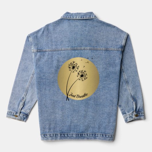 Atmen Jeansjacke (Rückseite)