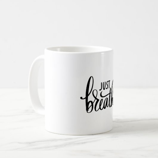 Atmen Kaffeetasse (Vorderseite Links)