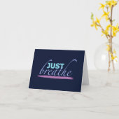 Atmen Karte (Gelbe Blume)