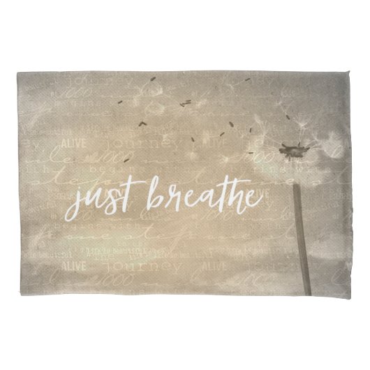 Atmen Kissenbezug (Vorderseite)