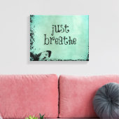 Atmen Leinwanddruck (Insitu (Wohnzimmer))