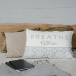 Atmen Medikationsherd Kissen<br><div class="desc">Lassen Sie sich von diesem schönen mandala personalisierten Wurfkissen verzaubern! Matching Yoga Matte verfügbar!</div>