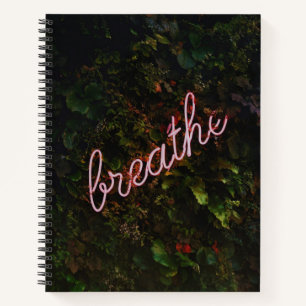 Atmen Neon Nature Signature Notizblock