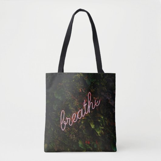 Atmen Neon Nature Signature Tasche (Vorderseite)
