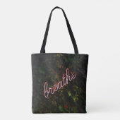 Atmen Neon Nature Signature Tasche (Rückseite)