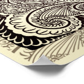 Atmen - Positives Zitat Poster (Ecke)