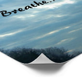 Atmen Poster (Ecke)