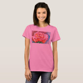 ATMEN Sie! Baby-Rosa-T-Shirt T-Shirt (Vorne ganz)