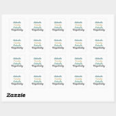Atmen Sie Candy Exhale Negativity Stickers ein (Blatt)