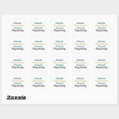 Atmen Sie Cheeseburger Exhale Negativity Stickers (Blatt)