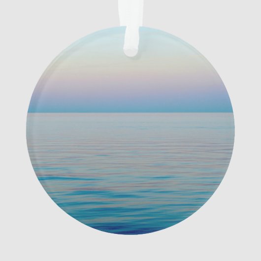 Atmen Sie das beruhigende Meer Ornament (Rückseite)