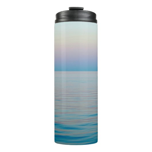 Atmen Sie das beruhigende Meer Thermosbecher (Vorderseite)