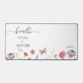 Atmen Sie die atemberaubenden wild lebenden Blume Schreibtischunterlage (Vorderseite)