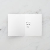 Atmen Sie die flache Note Card (Innenseite)