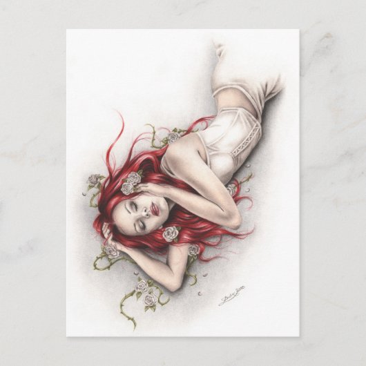 Atmen Sie die Postkarte ein (Vorderseite)