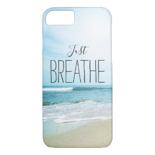 Atmen Sie einfach am Strand aus iPhone 8/7 Hülle