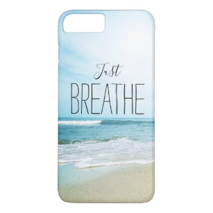 Atmen Sie einfach am Strand aus iPhone 8 Plus/7 Plus Hülle