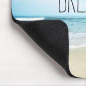 Atmen Sie einfach am Strand aus Mousepad (Ecke)