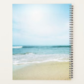 Atmen Sie einfach am Strand aus Planer (Rückseite)