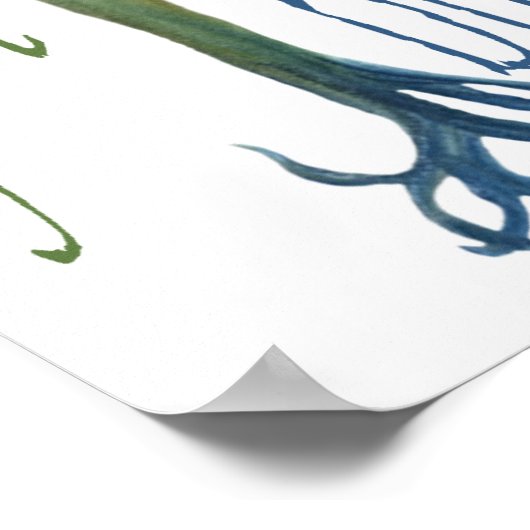 Atmen Sie einfach das Poster (Ecke)