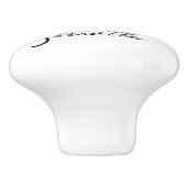 Atmen Sie einfach den Kronleuchter mit Schmetterli Keramikknauf (Seitenansicht)