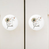 Atmen Sie einfach den Kronleuchter mit Schmetterli Keramikknauf