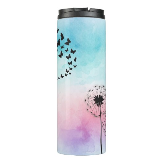 Atmen Sie einfach den Lüster Thermosbecher (Rückseite)