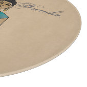 Atmen Sie einfach die beruhigende Buddha Charcuter Schneidebrett (Ecke)