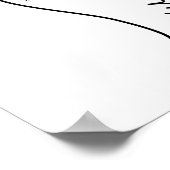 Atmen Sie einfach die Kronleuchter Schmetterlinge Poster (Ecke)