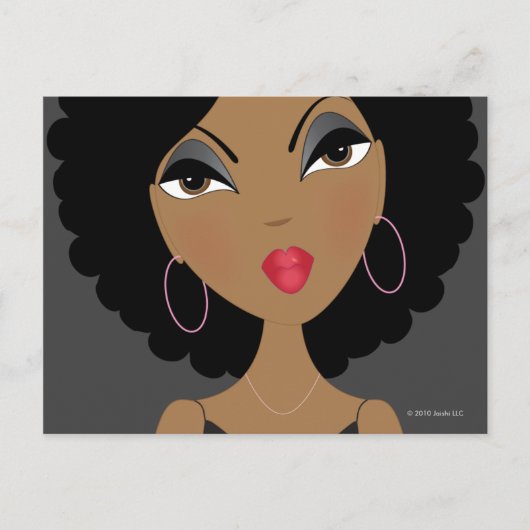 Atmen Sie einfach die Postkarte aus (Vorderseite)